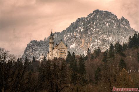 Neuschwanstein Castle In Schwangau Bavaria Germany