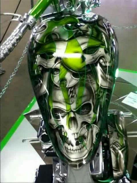 Custom Motorcycle Paint Jobs Custom Cars Paint Bike Tank Bobber