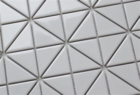 1024 x 1024 · jpeg. 2'' Pure White Glossy Porcelain Triangle Mosaic Wall Tile ...
