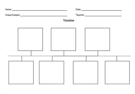 9 Timeline Templates For Kids Samples Examples Format