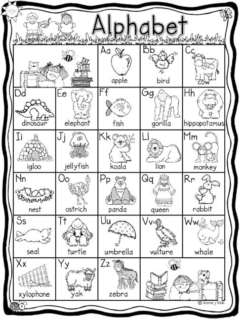 maria coloring worksheets  kindergarten alphabet