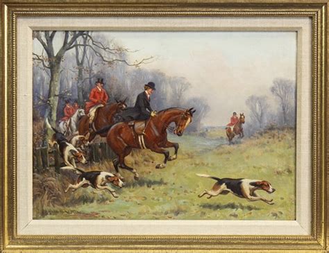 Hunters And Hounds By John Sanderson Wells On Artnet