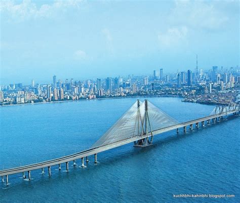 Bandra Worli Sea Link Indias Longest Bridge ~ Kuchh Bhi Kahin Bhi
