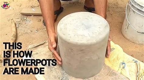 How to make Cement Pot at Home | DIY Cement pots at Home | Concrete pot
