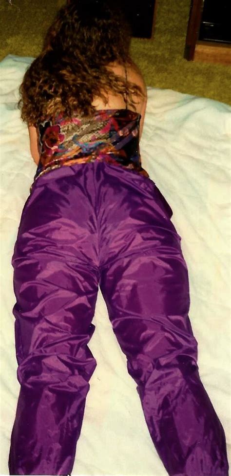 Sexy Nylon Pants Rain Wear Tracksuit Parachute Pants Sportswear Fashion Outfits Fabric