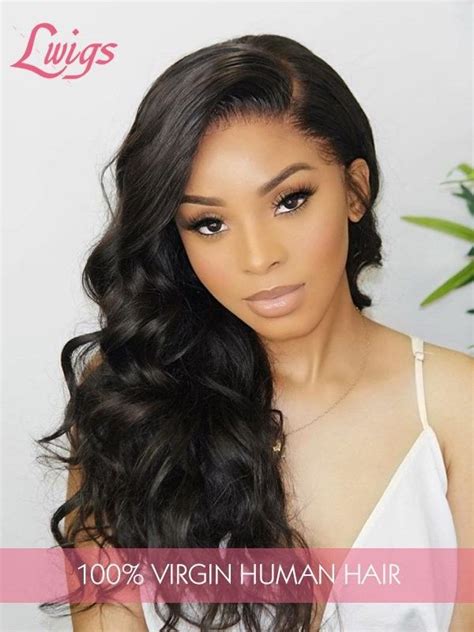 undetectable dream swiss lace unprocessed virgin brazilian human hair body wave 360 lace wigs