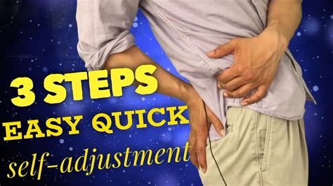 How To Crack Your Own Lower Back Like A Chiropractor Youtube