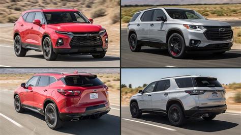 Chevrolet Blazer Vs Chevrolet Traverse Whats The Difference