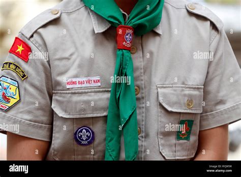 Scout Movement Boy Scout Can Tho Vietnam Stock Photo Alamy