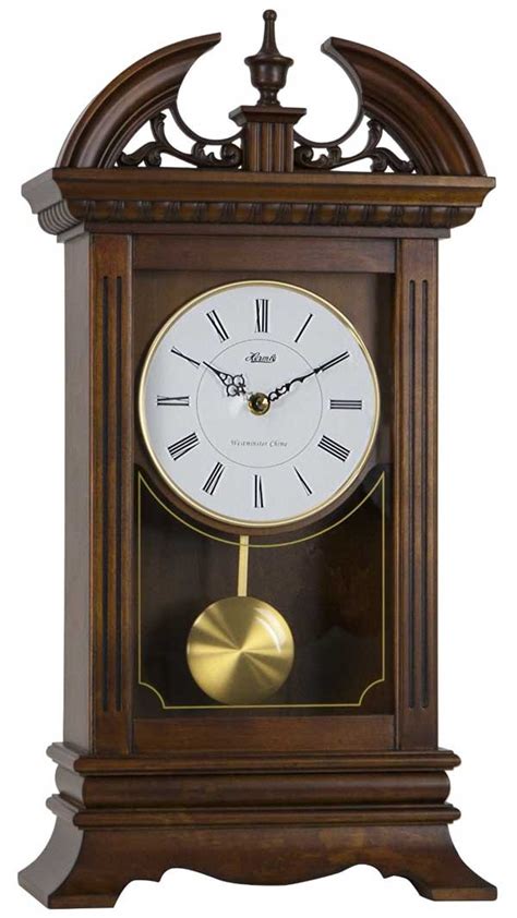 Hermle 42010 Hamilton Chiming Mantel Clock The Clock Depot