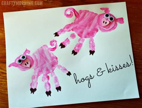 11 Perfectly Pink Kids Crafts