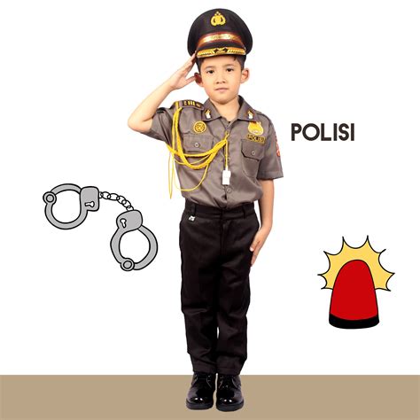 Pusat Baju Profesi Anak Terlengkap: Baju Polisi Anak Bandung Hub : 0812 ...