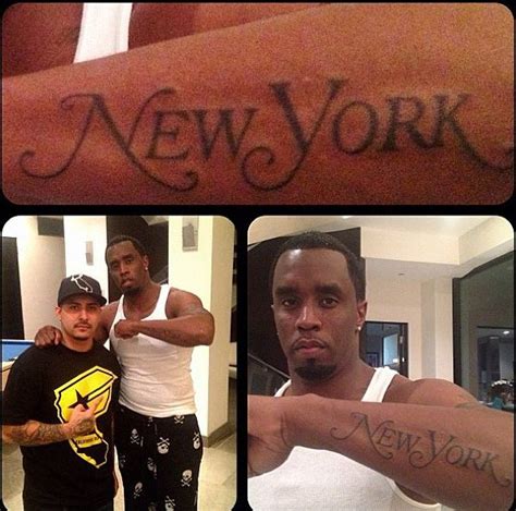 diddy tattoos new york magazine logo on his arm new york tattoo celebrity tattoos new tattoos