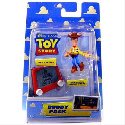 Toy Story Buddy Pack Etch A Sketch And Quick Draw Woody Mini Figure 2