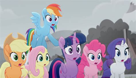 2074768 Alicorn Applejack Earth Pony Fluttershy Gasp Hope