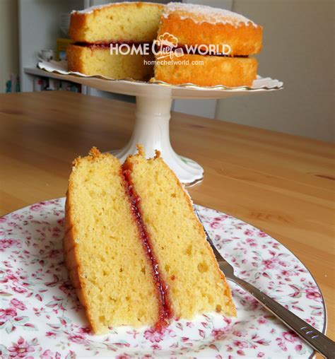 Victoria Sandwich Cake Home Chef World