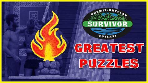 10 Of The Greatest Survivor Puzzles Of All Time Youtube