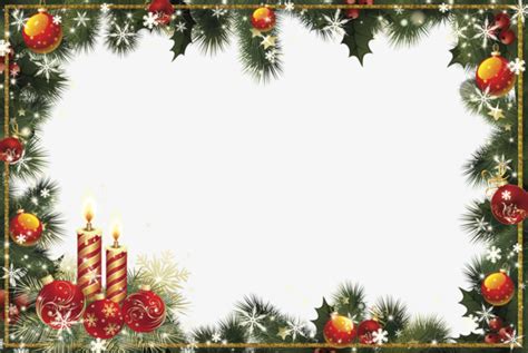 Clipart Download Material Christmas Border Transparent Background 