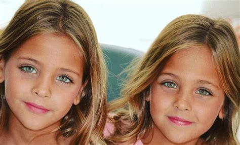 Estas dos hermanas gemelas son conocidas como las más bellas