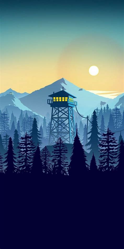 1366x768px 720p Free Download Firewatch Destiny Forest Mountains