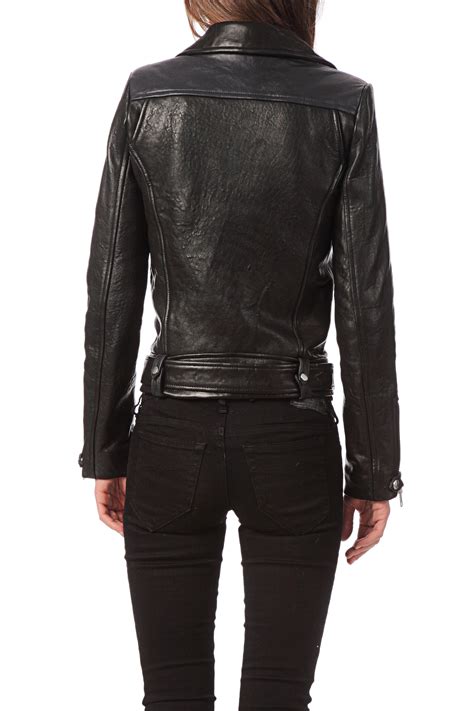 Lyst Iro Wilma Leather Jacket In Black