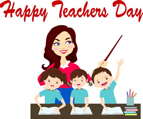 Happy Teachers Day Text Transparent PNG | PNG Play