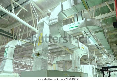 Duct Ducting Industrial Air Conditioning System Stock Photo Edit Now