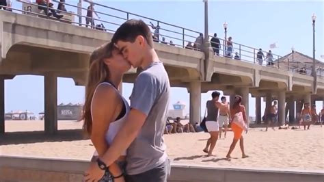 Kissing Prank Beach Edition Youtube