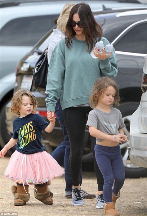 Megan Fox And Brian Austin Green Take Their Sons To The Pumpkin Patch In Malibu Daily Mail