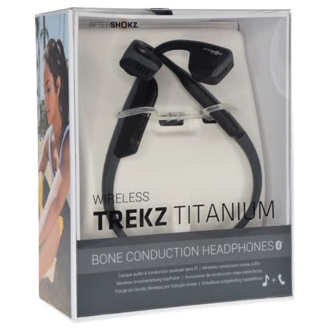 Aftershokz Trekz Titanium Open Ear Bone Conduction