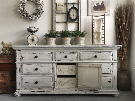 I just used cheap acrylic white paint, and i'll go over it with a spray sealer. SOLD . Large Farmhouse 9 Drawer Dresser or Buffet made by ...
