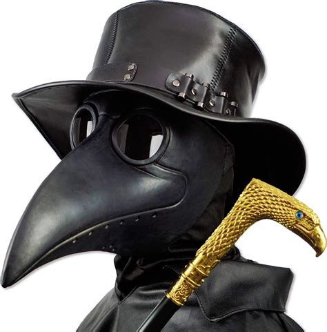 Plague Doctor Costume Steampunk Halloween Masquerade Mask Cosplay