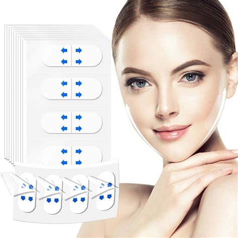 Invisible Face Stickers Neck Eye Double Chin Lift V Shape Refill Tapes Thin Makeup Facelifting