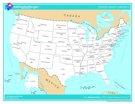 mapa de estados unidos turismoeeuu