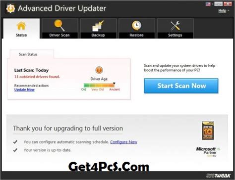 Systweak Advanced Driver Updater 45108617940 Crack Free Download