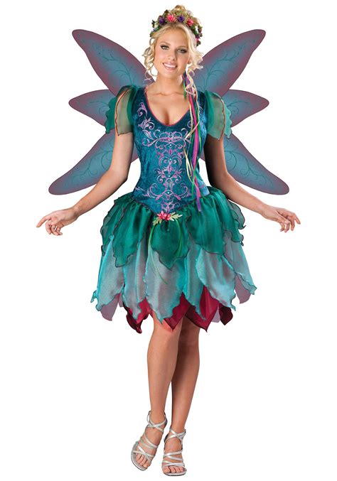 Enchanted Fairy Costume Fairy Halloween Costumes Adult Fairy Costume