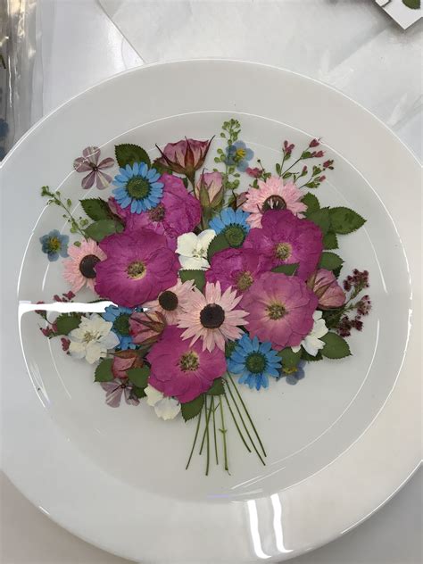 May 26, 2017 · but i like to use them in my resin bangles. Handmade real pressed flowers bouquet on the plate. Two ...