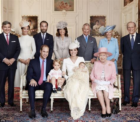 Princess Charlotte In Christening Photos With Kate Middleton And The