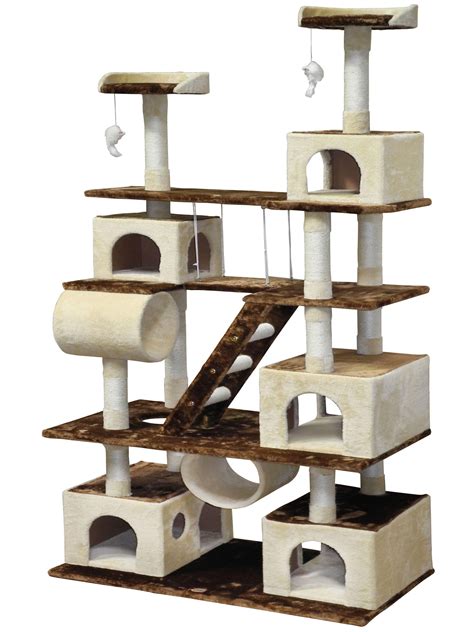 Go Pet Club Huge 87 Tall Cat Tree House Climber Furniture
