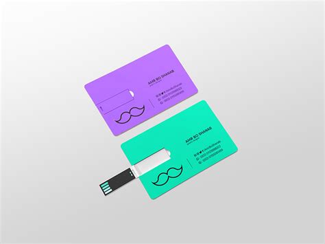 The humble business card still hasn't been killed off by digital alternatives. USB Business Card Mockup | Free Mockups, Best Free PSD ...