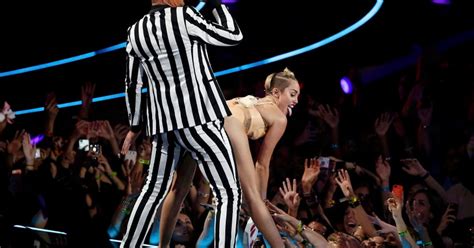 Campaigners Hit Out At Former Disney Star Miley Cyruss Raunchy Dance Routine At Mtv Awards