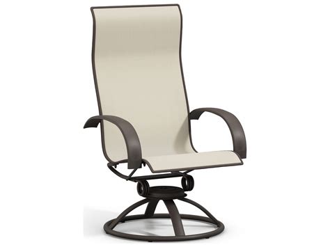 Slingfabs provides the highest quality product. Homecrest Magneta Sling Aluminum High Back Swivel Rocker ...