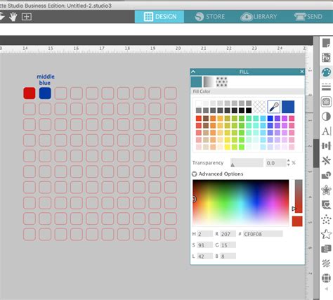 Saving Custom and HEX Colors in Silhouette Studio (Free Silhouette Studio Template) - Silhouette ...