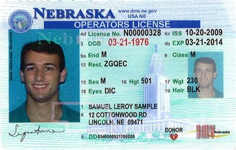 Nebraska Driver's License Application and Renewal 2020