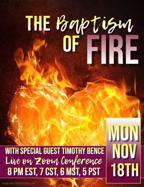 The Baptism Of Fire Premium Audio Download