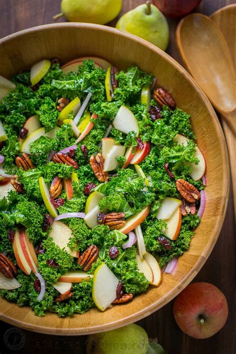 Kale Salad With Honey Lemon Dressing