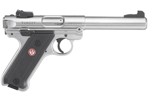 Ruger Mark Iv Target 22lr Rimfire Pistol With Bull Barrel For Sale
