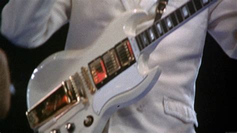 White Gibson SG Guitar Sunshine Factory Monkees Fan Site