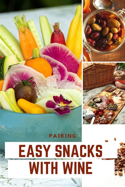 Easy Snacks To Pair With Wine Jordan Winery Wine Snacks Wine Food