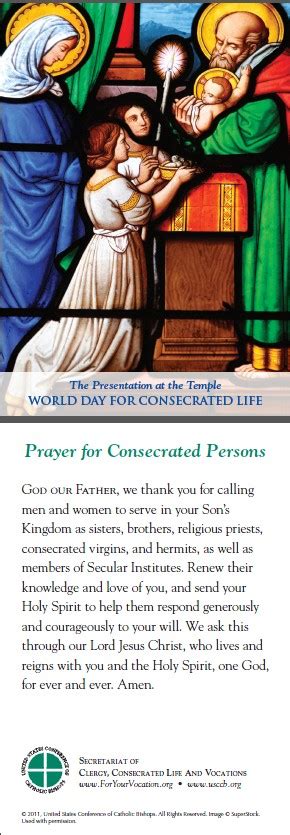 Prayer For Consecrated Persons Irish Catholic Bishops Conference
